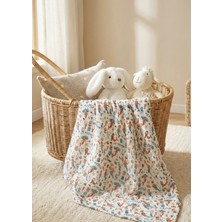 The Little Leo Su Perisi Çift Katlı Müslin Bebek Örtüsü / Müslin Bebek Battaniyesi / Çok Amaçlı Örtü / Bebek Hediyesi