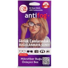 Nexa Antifog+ Gözlük Camı Buğu Önleyici Microfiber Bez