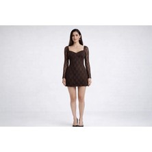Novair Dantelli Mini Elbise