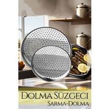 Nuveden Ieg™ Turk Sarma Dolma Süzgeci 2 Li Set