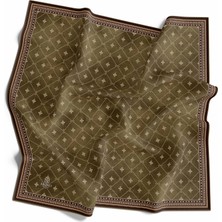 İpekal Ipekal Organik Eşarp Geometrik Desen 1002-01