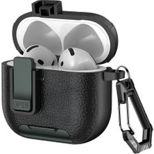 Nexa Pro 2 ile Uyumlu Deri Görünümlü Şarj Girişi ve Kapağı Kilitlenebilir Cihazı Tam Saran Silikon Kılıf Kapak (Yeşil, Pro 2)