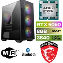 MSI Şafak-Gaming Pc Ddr5 |ryzen 5 9500F | Rtx 5060 8gb | 16 GB Ddr5 Ram | 1 Tb Nvme 5000 4000 |WİN11PRO|
