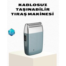 Nuveden Ieg™ Şarjlı Kuru Kullanım Tıraş Makinesi – Kablosuz Taşınabilir