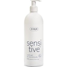 Nexa Sensitive Yüz ve Vücut Kremsi Yıkama Jeli, Hassas Cilt Serisi, 400 ml