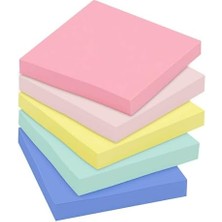 Nexa Geri Dönüşüm Pastel Notes, 3 x 3, Sunwashed Pier, 12 100-SHEET Ped/paket