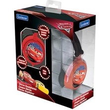 Nexa Pixar Arabalar Mcqueen Kulaklık, Sınırlı Ses Gücü, Katlanabilir ve Ayarlanabilir, Kırmızı/siyah, HP010DC