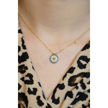 Nazar Boncuğu Kolye 22 Ayar A064749
