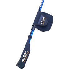 Fish Master Neopren Ayarlanabilir Lastikli Kamış ve Makina Koruma Kılıfı Glowlu