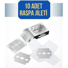 Nuveden Ieg™ Turk Izzy 10 Adet Ayak Taban Nasır Yedek Jileti