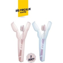 Nuveden Ieg™ 2'li Kapaklı Diş Fırçası Kutusu Kapaklı Diş Fırçalık – Hijyenik ve Şık Banyo D�