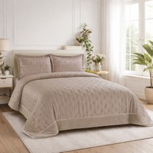 Nevore Home Luxury 240X260 cm Kapitone Çift Kişilik Yatak Örtüsü Seti  | Modern & Şık Tasarım