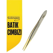 Nuveden Ieg™ Turk Ince Uçlu Batık Cımbızı - Şık ve Hassas Kaş Şekillendirme Solingen Professiona