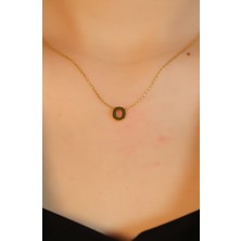 O Harf Kolye 22 Ayar A070760