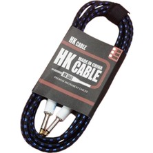 Hk Cable 3 Metre Jak Kablosu Mavi/siyah Renk Oem