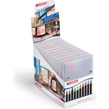 Nexa Edding 4 – 51150 Brush Pen Kartondisplay E-1340, 10 Parça, 130 x 185 x 205 mm