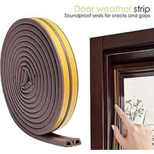 Nexa Kapı Pencere Bandı, Kahverengi, Kendinden Yapışkanlı Hava Akımı Önleyici Sızdırmazlık Şeridi