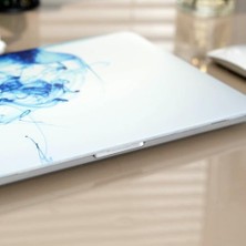 Nexa Uyumlu Air 13 Inç Kılıf Mavi Tpu Uv Lazer Baskı Desenli Mat Kapak Darbe Emici Koruma A2337 M1 A2179 A1932 Mavi