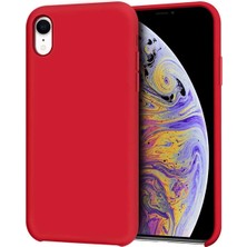 Nuveden Ieg™ iPhone Xr 6.1inch Lansman Kılıf Içi Kadife Soft Silikon KILIF-(5775)