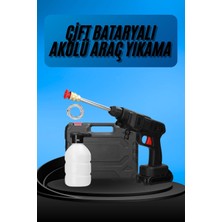 Nuveden Ieg™ Akülü Oto Araç Yıkama Yüksek Basınçlı Araba Yıkama Makinesi Şarjlı