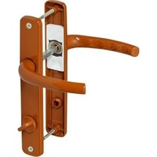 Nexa Alüminyum Altınmeşe Wc Kapı Kolu, Banyo Tuvalet Kilit Sistemi