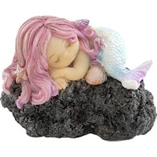 Nexa Top Minyatür Bahçesi ve Teraryum Uyuyan Küçük Deniz Kızı Heykeli