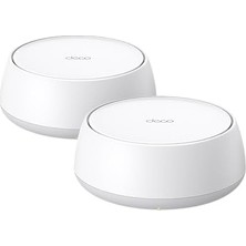 Nexa Deco BE25 2-Pack, BE3600 Mbps, 2× 2.5 Gbps Portlar, Aı Destekli Çoklu Işlem Kabiliyeti, 150 Cihaza Kadar Bağlanılabilirlik, Vpn, Wpa3, Dual-Band Wi-Fi 7 Mesh Sistemi