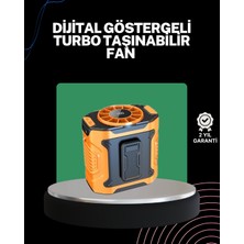 Nuveden Ieg™ USB Şarjlı Kompakt El ve Boyun Fanı Çok Fonksiyonlu