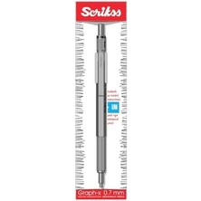 Nexa Graphx Mekanik Kurşun Kalem Kurşun Gri 0.7 mm