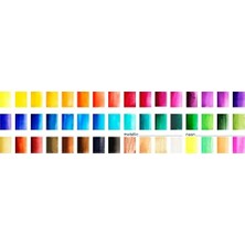 Nexa Studio Tablet Seti, 48 Renk, Su Bazlı Pigment, Karıştırma Paleti ve Aksesuarlar Ile, Taşınabilir Sanatsal Set