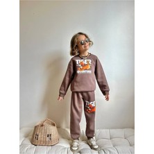 Yiğit Butik Tiger Karakter Baskılı Erkek Çocuk Alt Üst Takım