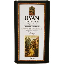 Uyan Zeytincilik Trilye Erken Hasat Soğuk Sıkım Natürel Zeytinyağı 3 Lt.