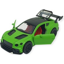 Aesco Çek Bırak Metal Arabalar 12 cm - 3671C - Yeşil (Lisinya)