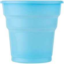 Liora TM-BRD-0028 Plastik Meşrubat Bardağı, Mavi