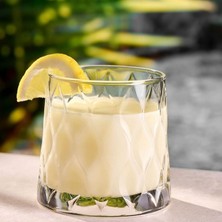 Nexa Yaprak Desenli Leafy Serisi Büyük Viski Bardağı, 440 Ml, 4'lü