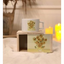 Liora Ayçiçek Tasarımlı Kutulu Kupa