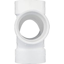 Liora Charlotte Pıpe 3 Dwv Çift Sıhhi Tee Dwv (Yağmur, Atık ve Havalandırma) (1 Birim Parça)