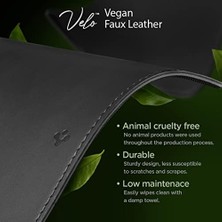 Liora Regnum LD302M Büyük Boy 90 x 40 cm Mouse Pad (Velo Vegan Technology) + Kablo Düzenleyici - APP05267