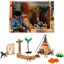 Nexa West Hero Kovboy Oyun Set Set Kızıldereli Çadır Müzikli/ışıklı
