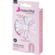 Nexa 24'lü Stiletto Renkli Takma Tırnak - 186