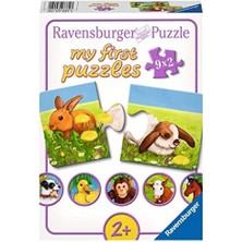 Nexa Puzzle 9x2 Hayvanlar Puzzles Renkli 1+