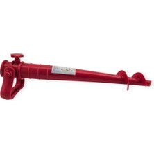 Aesco Şemsiye Kazığı Kırmızı (Lisinya)