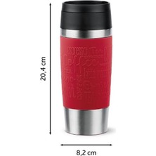 Liora Travel Mug Termos - Kırmızı - 0,36 Litre