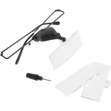 Aesco -Gözlük Modeli  1.5x,2.5x,3.5x 3 Adet Lensi Gözlük Büyüteç ( Lisinya )