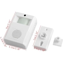 Aesco Sensörlü Konuşan Kablosuz Kapı Zili ( Lisinya )