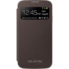 Liora Orijinal EF-CI950BAEGWW Flip Cover (Galaxy S4 ile Uyumlu) Kahverengi
