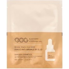 Nexa Ovaco Şeffaflaşan Kağıt Maske – Kırışıklık Karşıtı, Dünyada Ilk Kök Hücre Teknolojili Maske, Hücresel Yenileyici & Yoğun Cilt Onarıcı, Tek Kullanımlık Kore Cilt Bakım Maskesi