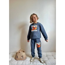 Yiğit Butik Tiger Karakter Baskılı Erkek Çocuk Alt Üst Takım