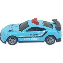 Aesco Çek Bırak Metal Küçük Arabalar 8 cm - SH40031 - Açık Mavi (Lisinya)