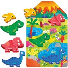 Liora Headu Montessorı My Fırst Puzzle Dınosaurs
